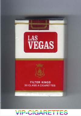 Las Vegas red and white Cigarettes soft box
