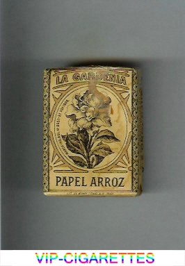 La Gardenia Papel Arroz cigarettes soft box
