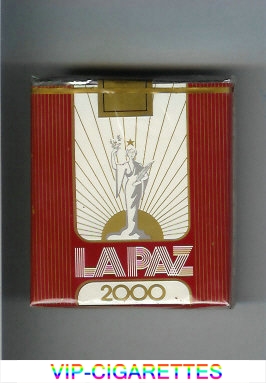 La Paz 2000 cigarettes soft box