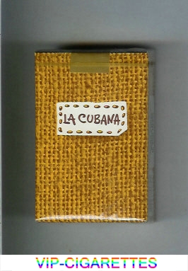 La Cubana cigarettes soft box
