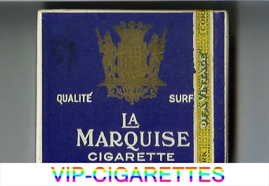 La Marquise cigarettes wide flat hard box