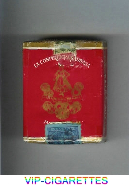 La Competidora Gaditana red cigarettes soft box