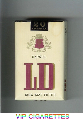 LD Export King Size Filter cigarettes soft box