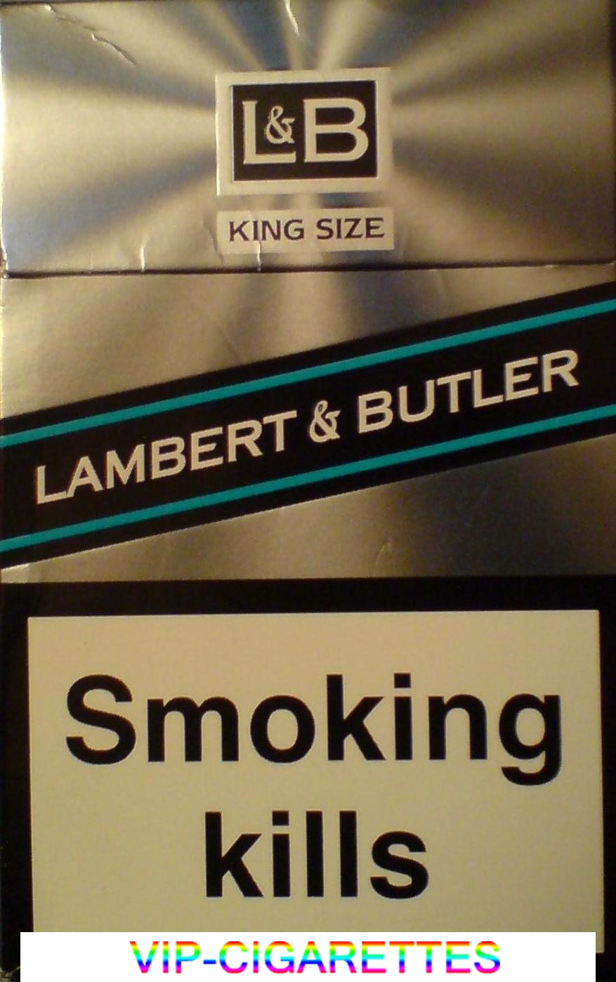 L&B Lambert and Butler cigarettes King Size hard box