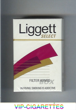 Liggett Select Filter Kings cigarettes hard box