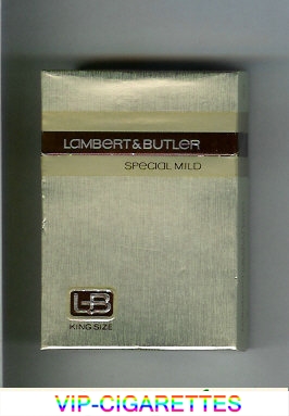 L&B Lambert and Butler Special Mild cigarettes hard box