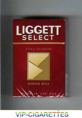 Liggett Select Full Flavor Kings Box cigarettes hard box