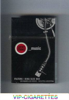 Lucky Strike Urbconnexion Music cigarettes hard box