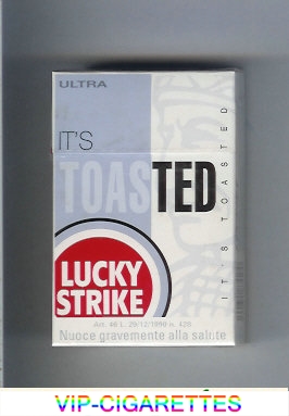 Lucky Strike Ultra It's Toasted cigarettes hard box