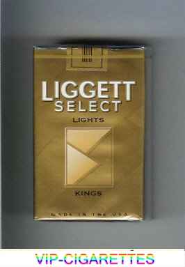 Liggett Select Lights Kings cigarettes soft box