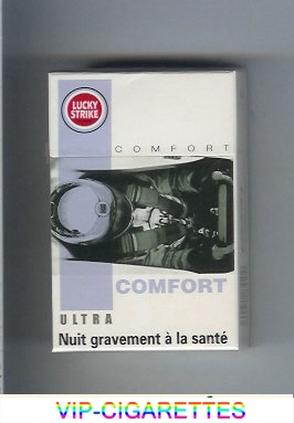 Lucky Strike Ultra Comfort cigarettes hard box