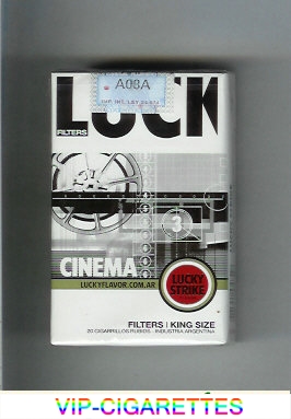 Lucky Strike Filters Cinema cigarettes soft box