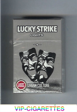 Lucky Strike Urban Culture Lights 9 cigarettes hard box