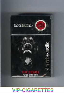 Lucky Strike Sabor Haz Chick Filters King Size Box cigarettes hard box