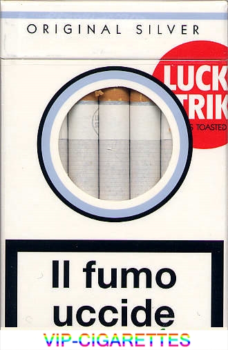 Lucky Strike Original Silver cigarettes hard box