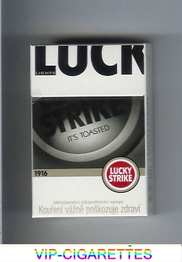 Lucky Strike 1916 Lights cigarettes hard box