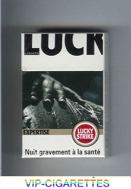 Lucky Strike Expertise Lights cigarettes hard box