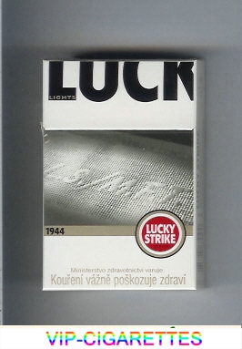 Lucky Strike 1944 Lights cigarettes hard box