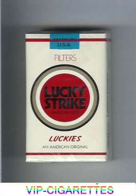 Lucky Strike Luckies An American Original Filters cigarettes soft box