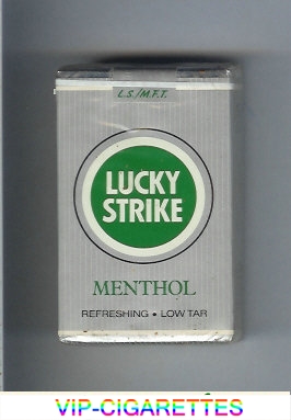 Lucky Strike Menthol LSMFT Low Tar cigarettes soft box