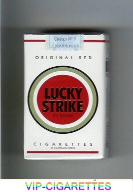 Lucky Strike Original Red cigarettes soft box