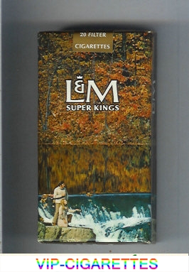 L&M Super Kings 100s cigarettes soft box