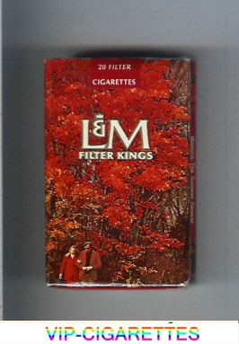 L&M Filter Kings cigarettes soft box