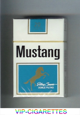 Mustang Extra Suave Doble Filtro cigarettes hard box