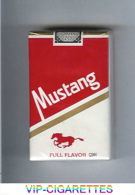 Mustang Full Flavor cigarettes soft box