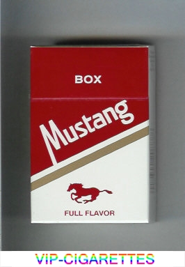 Mustang Full Flavor cigarettes hard box