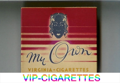 My Own Virginia - Cigarettes wide flat hard box