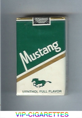 Mustang Menthol Full Flavor cigarettes soft box