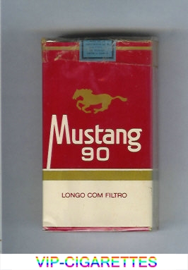 Mustang 90 cigarettes soft box