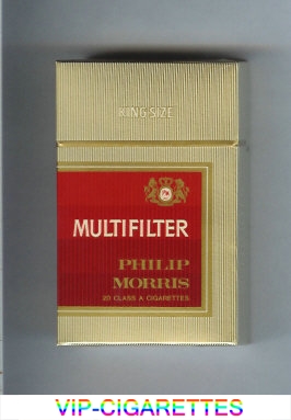 Multifilter Philip Morris cigarettes hard box