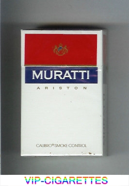 Muratti Ariston cigarettes hard box