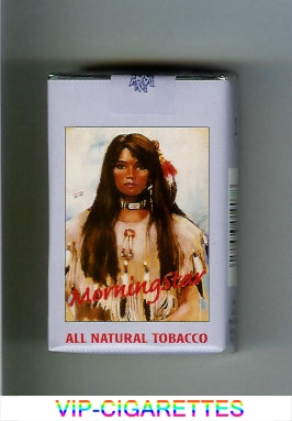 In Stock Morning Star All Natural Tobacco Lights cigarettes soft box Online