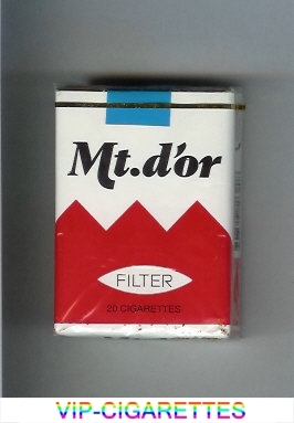 Mt.d'or Filter cigarettes soft box
