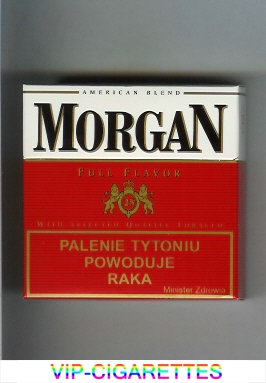 Morgan Full Flavor American Blend 25 cigarettes hard box