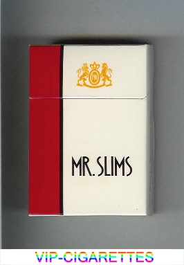 Mr.Slims cigarettes hard box