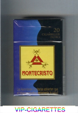 Montecristo cigarettes hard box