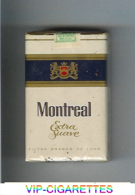 Montreal Extra Suave cigarettes soft box