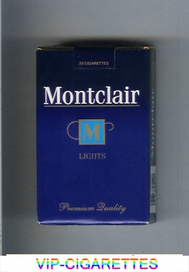 Montclair M Lights Cigarettes soft box