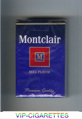 Montclair M Full Flavor Cigarettes soft box