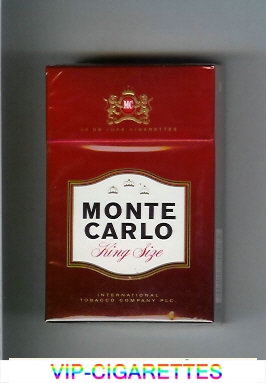 Monte Carlo cigarettes hard box