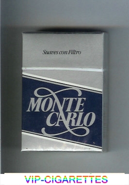 Monte Carlo Suaves Con Filtro cigarettes hard box