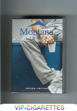 Montana hard box Lights Edicion Limitada cigarettes