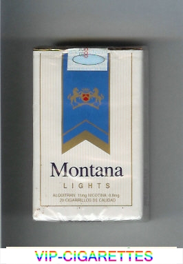 Montana Lights Cigarettes soft box