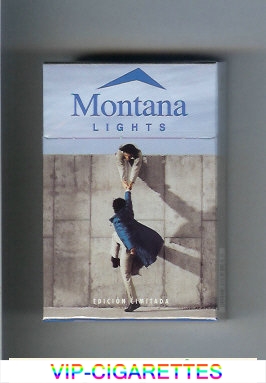 Montana Lights Edicion Limitada cigarettes hard box