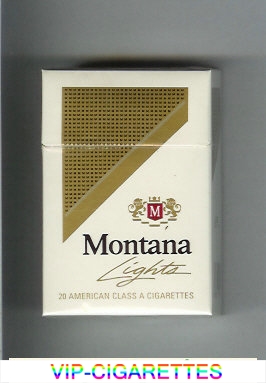 Montana Lights Cigarettes hard box