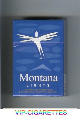 Montana Lights hard box Cigarettes